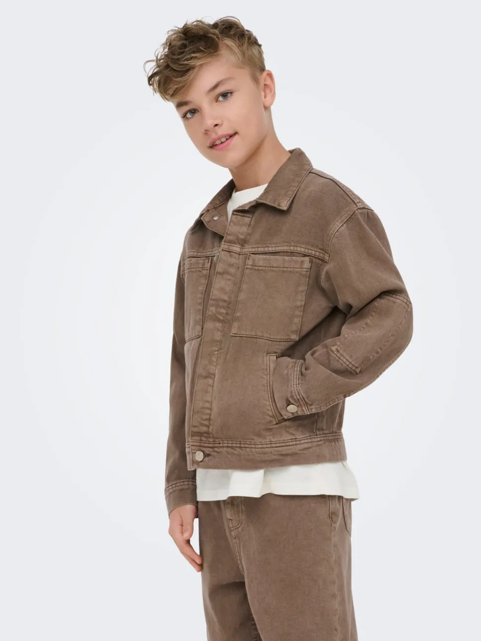 OSJENTIRE Giubbotto di jeans