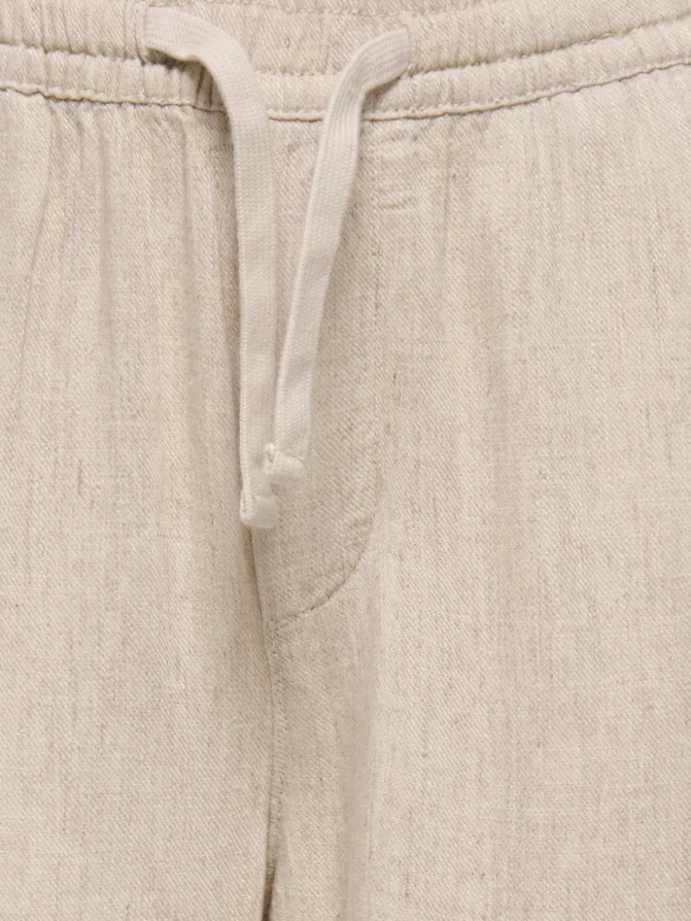 OSJSINUS Loose Fit Lino Pantaloni